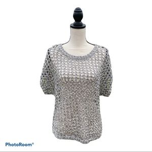 New York and Company Sweater Lose Weave